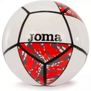 М'яч футбольний Joma CHALLENGE II біло-червоний Уні